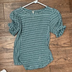 Free people short sleeve top